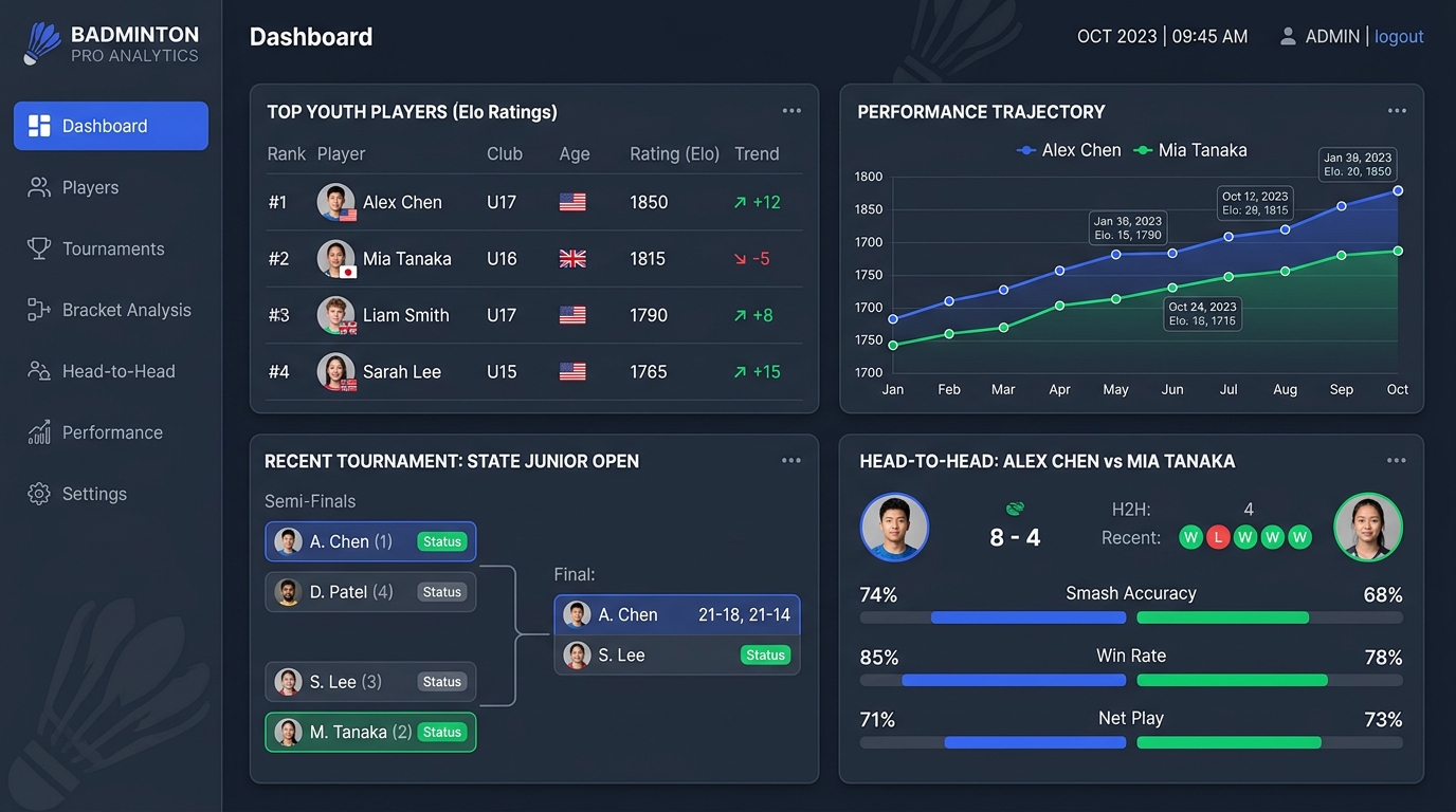 Ontario Youth Badminton Analytics